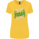 Dont Ask Why Im Vegan Womens Wider Cut T-Shirt Yellow