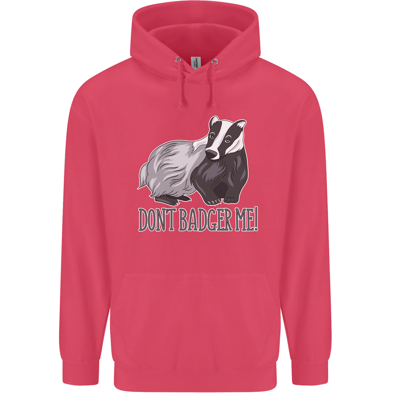 Dont Bager Me Funny Quote Childrens Kids Hoodie Heliconia