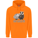 Dont Bager Me Funny Quote Childrens Kids Hoodie Orange
