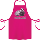 Dont Bager Me Funny Quote Cotton Apron 100% Organic Pink
