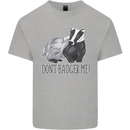Dont Bager Me Funny Quote Kids T-Shirt Childrens Sports Grey