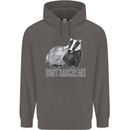 Dont Bager Me Funny Quote Mens 80% Cotton Hoodie Charcoal