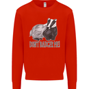 Dont Bager Me Funny Quote Mens Sweatshirt Jumper Bright Red