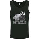 Dont Bager Me Funny Quote Mens Vest Tank Top Black