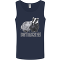 Dont Bager Me Funny Quote Mens Vest Tank Top Navy Blue