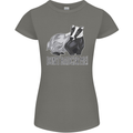 Dont Bager Me Funny Quote Womens Petite Cut T-Shirt Charcoal