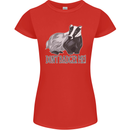 Dont Bager Me Funny Quote Womens Petite Cut T-Shirt Red