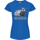 Dont Bager Me Funny Quote Womens Petite Cut T-Shirt Royal Blue