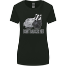 Dont Bager Me Funny Quote Womens Wider Cut T-Shirt Black
