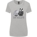 Dont Bager Me Funny Quote Womens Wider Cut T-Shirt Sports Grey