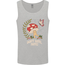 Dont Hate Mate Peace Hippy Toadstool Mens Vest Tank Top Sports Grey