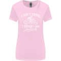 Dont Snore I Dream I'm a Motorcycle Biker Womens Wider Cut T-Shirt Light Pink