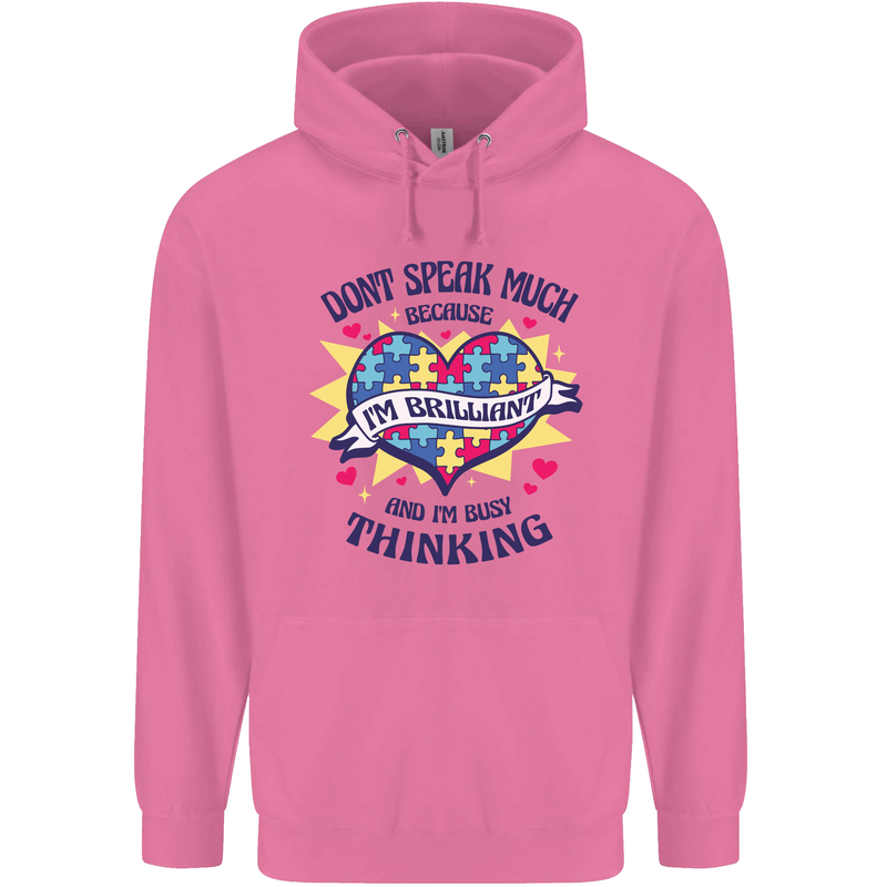 Dont Speak Much Autism Autistic Childrens Kids Hoodie Azalea