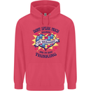 Dont Speak Much Autism Autistic Childrens Kids Hoodie Heliconia