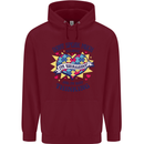 Dont Speak Much Autism Autistic Childrens Kids Hoodie Maroon