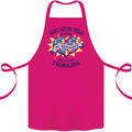 Dont Speak Much Autism Autistic Cotton Apron 100% Organic Pink
