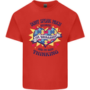 Dont Speak Much Autism Autistic Kids T-Shirt Childrens Red