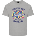 Dont Speak Much Autism Autistic Kids T-Shirt Childrens Sports Grey