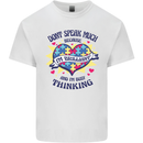 Dont Speak Much Autism Autistic Kids T-Shirt Childrens White