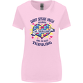 Dont Speak Much Autism Autistic Womens Wider Cut T-Shirt Light Pink