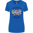 Dont Speak Much Autism Autistic Womens Wider Cut T-Shirt Royal Blue
