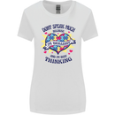 Dont Speak Much Autism Autistic Womens Wider Cut T-Shirt White