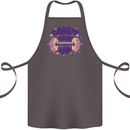 Donut Give Up Funny Gym Bodybuilding Cotton Apron 100% Organic Dark Grey