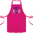 Donut Give Up Funny Gym Bodybuilding Cotton Apron 100% Organic Pink