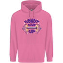 Donut Give Up Funny Gym Bodybuilding Mens 80% Cotton Hoodie Azelea
