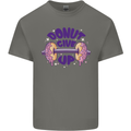 Donut Give Up Funny Gym Bodybuilding Mens Cotton T-Shirt Tee Top Charcoal