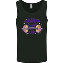 Donut Give Up Funny Gym Bodybuilding Mens Vest Tank Top Black