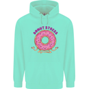 Donut Stress Funny Don't Stress Yoga Joke Childrens Kids Hoodie Peppermint
