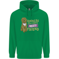 Doodles Girls Best Friend Goldendoodle Dog Childrens Kids Hoodie Irish Green