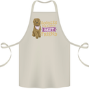 Doodles Girls Best Friend Goldendoodle Dog Cotton Apron 100% Organic Natural