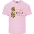 Doodles Girls Best Friend Goldendoodle Dog Kids T-Shirt Childrens Light Pink