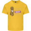 Doodles Girls Best Friend Goldendoodle Dog Kids T-Shirt Childrens Yellow