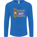 Doodles Girls Best Friend Goldendoodle Dog Mens Long Sleeve T-Shirt Royal Blue