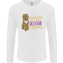 Doodles Girls Best Friend Goldendoodle Dog Mens Long Sleeve T-Shirt White