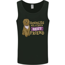 Doodles Girls Best Friend Goldendoodle Dog Mens Vest Tank Top Black