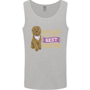 Doodles Girls Best Friend Goldendoodle Dog Mens Vest Tank Top Sports Grey