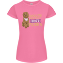 Doodles Girls Best Friend Goldendoodle Dog Womens Petite Cut T-Shirt Azalea