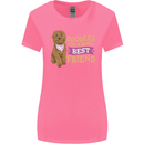 Doodles Girls Best Friend Goldendoodle Dog Womens Wider Cut T-Shirt Azalea