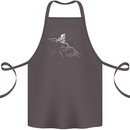 Downhill Mountain Biking Cycling Bike MTB Cotton Apron 100% Organic Dark Grey