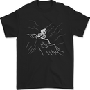 Downhill Mountain Biking Cycling Bike MTB Mens T-Shirt 100% Cotton Black