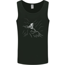 Downhill Mountain Biking Cycling Bike MTB Mens Vest Tank Top Black