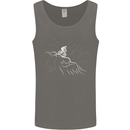 Downhill Mountain Biking Cycling Bike MTB Mens Vest Tank Top Charcoal