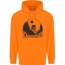 Downhill Mountain Biking Cycling MTB Bike Childrens Kids Hoodie Orange