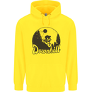 Downhill Mountain Biking Cycling MTB Bike Childrens Kids Hoodie Yellow