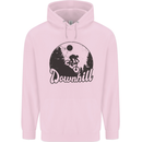 Downhill Mountain Biking Cycling MTB Bike Mens 80% Cotton Hoodie Light Pink