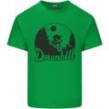 Downhill Mountain Biking Cycling MTB Bike Mens Cotton T-Shirt Tee Top Irish Green